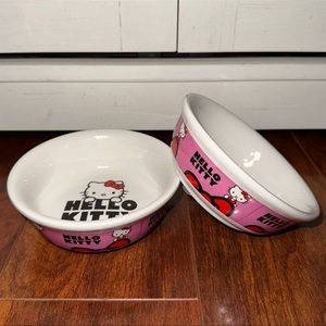 Hello Kitty Pet Bowl Set